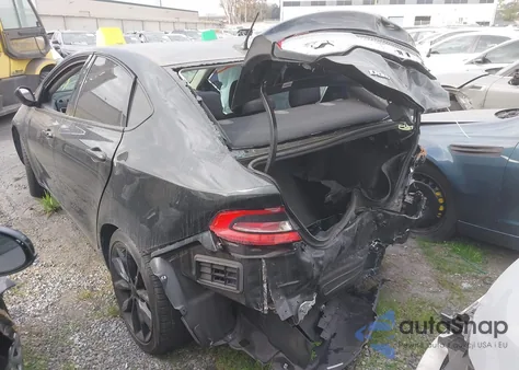 2016 Dodge Dart Sxt Sport Blacktop from USA, damaged, VIN 1C3CDFFA9GD796226